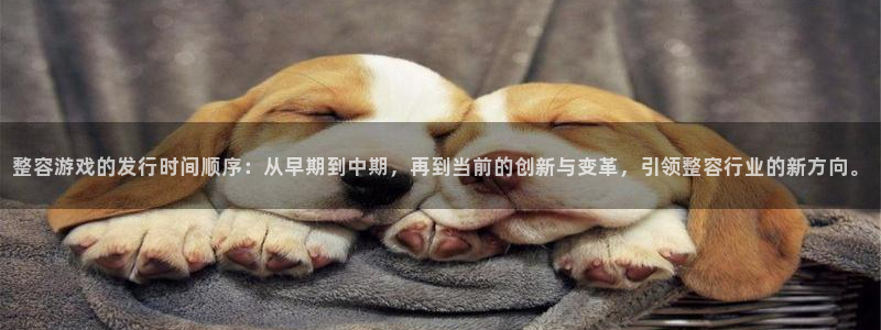 广东亿万28电子商务有限公司电话：整容游戏的发行时间顺序：从早期到中期，再到当前的创新与变革，引领整容行业的新方向。