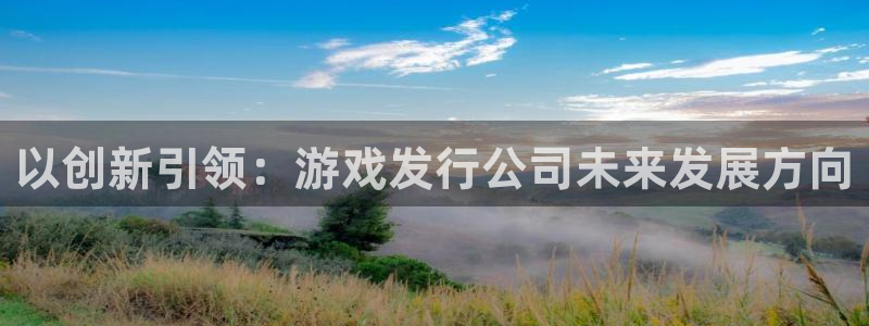 亿万28子出版社董事长：以创新引领：游戏发行公司未来发展方向